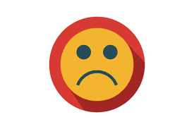 Sad emoticon smiley face comments. Sad Emoji Flat Icon Vector Graphic By Riduwan Molla Creative Fabrica