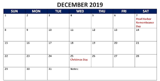 December 2019 Calendar With Holidays Uk Holiday Templates Calendar Printables Calendar Template