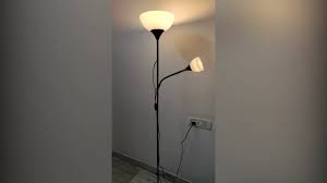 Tucked away like this, the lamp can provide the light you need without getting in your way. Unboxing Ikea Not Floor Reading Lamp Youtube