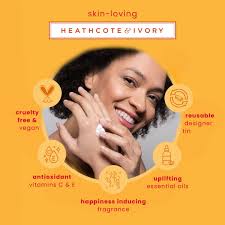 Heathcote & Ivory Cloud Nine Hand Cream in Tin , 100ml