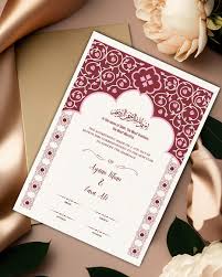 Maroon Magic Matrimony Nikah Nama ...