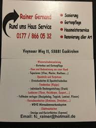 Ich bin ihr zuverlässiger partner für alle arten von reparaturen in und ums haus. Rund Ums Haus Service Home Facebook