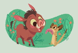 Timon And Pumbaa By Tinysnail Deviantart Com Disney The Lion King Timon And Pumbaa Disney Fan Art Disney Lion King