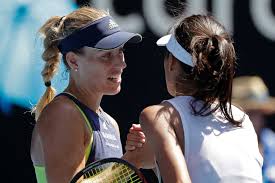 I don't really worry about it. Angelique Kerber Shakes Hands With Hsieh Su Wei At The Australian Open Abc News Australian Broadcasting Corporation