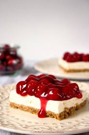 Recipe For Cherry Delight Crunchy Creamy Sweet Cherry Recipes Desserts Cherry Desserts