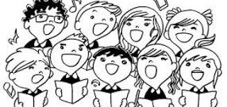 Résultat de recherche d'images pour "dessin enfant chant commun"