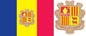 Flag Of Andorra European Flags Flag Flag Anthem