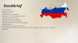 Russland er verdens største land, og en stormakt i internasjonal politikk og handel. Russlands Wirtschaftsordnung By Alexandra Basse