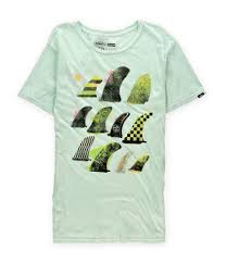 vans mens fins graphic t shirt