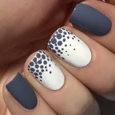 Simple Gradient Dotticure Kolorowe Wzory Malowania Paznokci