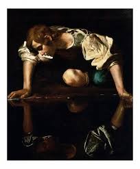 Narcissus By Caravaggio Michelangelo Caravaggio Narcissus