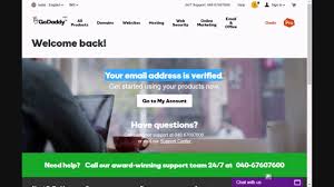 Godaddy Email Verification Of Domain At First Time Youtube