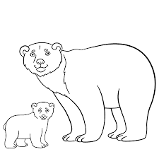 It appears on 2 tv series : Coloring Pages Mother Bear Stands With Her Little Cute Baby And Smiles Royalty Free Cliparts Vectors And Stock Illustration Image 63023977