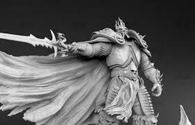 Lich King World Of Warcraft 3d Printed Model Stl 3d Printing Models Lich King World Of Warcraft Lich
