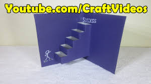 A perfect pop up card idea for birthdays, mother's day, teachers and more. How To Make Teachers Day Card Teachers Day Teachers Day 2021 Pop Up Stair Card Youtube