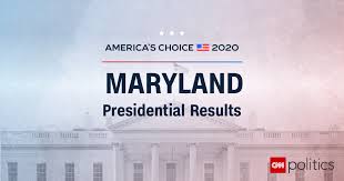 Maryland Presidential Election Results And Maps 2020