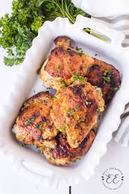 Oven Baked Chicken Thighs Recipe In 2020 Oven Baked Chicken Thighs Baked Chicken Thighs Chicken Thigh Fillet Recipes