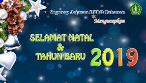 Ucapan selamat natal 2019 tersebut disampaikan. Selamat Natal Dan Tahun Baru 2019 Dprd Tabanan