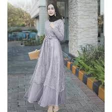 Model baju kondangan terbaru 2019. Gamis Terbaru Trend Kekinian Model Modis Simple Dress Ibu Muslimah Trendy Murah Baju Kondangan Modern Syari Gaun Pesta Perempuan Lebaran Busana Wanita Cantik 2020 Pakaian Casual Masa Kini Baru Jildan Dress Gamis