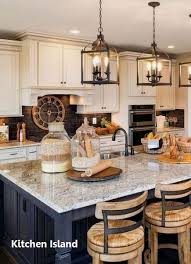 The best kitchen lighting is the coleman clear glass and copper ceiling light if you're looking for a pendant light to hang over a kitchen island or dining table. Kitchen Island Ideas Farmhouse In 2020 Rustic Modern Kitchen Rustic Farmhouse Kitchen Farmhouse Kitchen Island