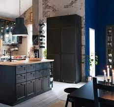 After two decades of reliable service, the akurum kitchen was discontinued in february to coincide with the launch of sektion, and as of october 2015, there are no longer any official ikea akurum door fronts. Ikea Laxarby Large Cabinet Doors Black Brown Sektion Large Sizes Ebay