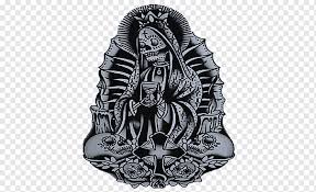 Unique santa muerte stickers featuring millions of original designs created and sold by independent artists. M 02csf Visual Arts Drawing Santa Muerte Santa Muerte Legendary Creature Prayer Monochrome Png Pngwing