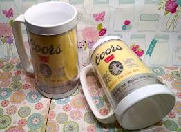 Purchase the mason mug to take back to the ranch and the first drink is on the trail boss $ 14.95. Beer Schooners Coors Beer Mug Vintage Beer Mugs Thermo Serv Mugs Vintage Barware Retro Drinkware Thermal Mugs Schooner Chandlery