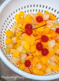 Pinoy Fruit Salad Recipe Panlasang Pinoy Fruit Salad Recipes Recipes Filipino Fruit Salad