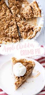 American Cheese Apple Pie With Crumb Topping Christmas Food Desserts Favorite Pie Recipes Savory Apple Recipes