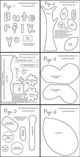 Free Butterfly Quiet Book Template Quiet Book Templates Baby Quiet Book Quiet Book Tutorial