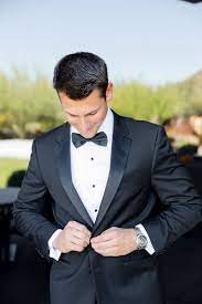 Notch Lapel Tuxedo Groom Suit Black Tuxedo Jacket Casual Wedding Attire