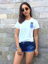 Localist Clothing Brand Mavi Ananas Kadin T Shirt Localist Clothing Brand Blue Pineapple Woman T Shirt Localist Clothing Brand From Turkey Www Localist