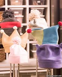 fleece hats martha stewart