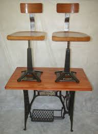 Vintage Singer Table And Chairs Antique Chairs Singer Table Antique Sewing Machine Table