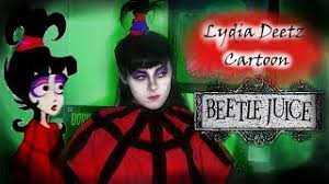 It's my own adaptation of the costume. Beetlejuice S Cartoon Lydia Deetz Costume For Cosplay Halloween