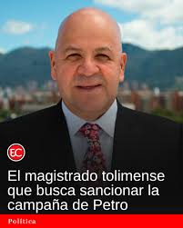 Política ⭕| Benjamín Ortiz, oriundo de Ibagué y de origen liberal, radicó  la ponencia que busca sancionar la campaña del presidente Gustavo Petro por  presunta violación de topes y financiación prohibida en