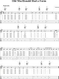 Old Macdonald Had A Farm Banjo Tab Banjo Tabs Banjo Lessons Banjo