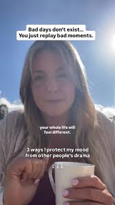 Here are 3 simple steps to protect your mood from other people’s drama  (without ignoring your feelings)👇🏻, 1. Catch the transfer., When you feel  yourself absorbing someone else’s anger, sadness, or ...