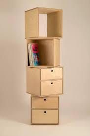 Modular Plywood Storage Cube With Two Drawers Etsy Cube Storage Plywood Storage Modular Storage