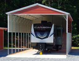 For short period of times that. Metal Rv Covers Metal Boat And Rv Carports Prefab Custom Metal Kits