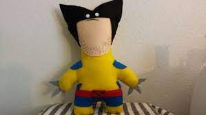Wolverine Plush Nerd Dinosaur Stuffed Animal Plush Nerd
