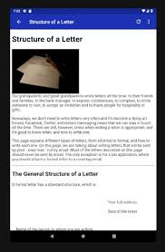 Features of a formal letter. How To Write A Letter For Android Apk Download