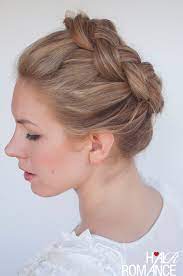 The minute we see a girl with a crown braid, we know she means business. New Braid Tutorial The High Braided Crown Hairstyle Hair Romance