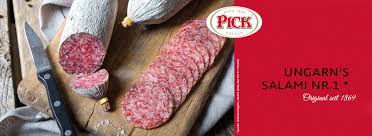 Pick traditionelle ungarische paprika salami. Pick Headergrafik Salami Nr 1 Pick Deutschland