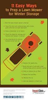 Easy Ways To Prepare Lawn Mower Winter Storage Winter Storage Lawn Mower Maintenance Lawn Mower