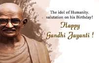 Image result for happy gandhi jayanti status