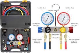 5 Orion Motortech Ac Diagnostic Manifold Gauge Set For R134a R410a And R22 Refrigerants Hvac Gauges Tire Pressure Gauge