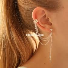 Pin By بنوته كافيه On Elbanota Com Cuff Earrings Ear Cuff Ear Cuff Women