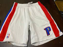 Anything from the sharp metal, submerged cars, gasoline, or oil could be floating in it and could pose serious health risks to swimmers. Detroit Pistons Shorts Ebay