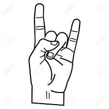 Check spelling or type a new query. Rock And Roll Hand Sign Royalty Free Cliparts Vectors And Stock Illustration Image 85878924